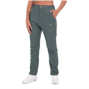 Women's Olive Green Hiking Pants With Velcro - XS - Little Donkey Andy